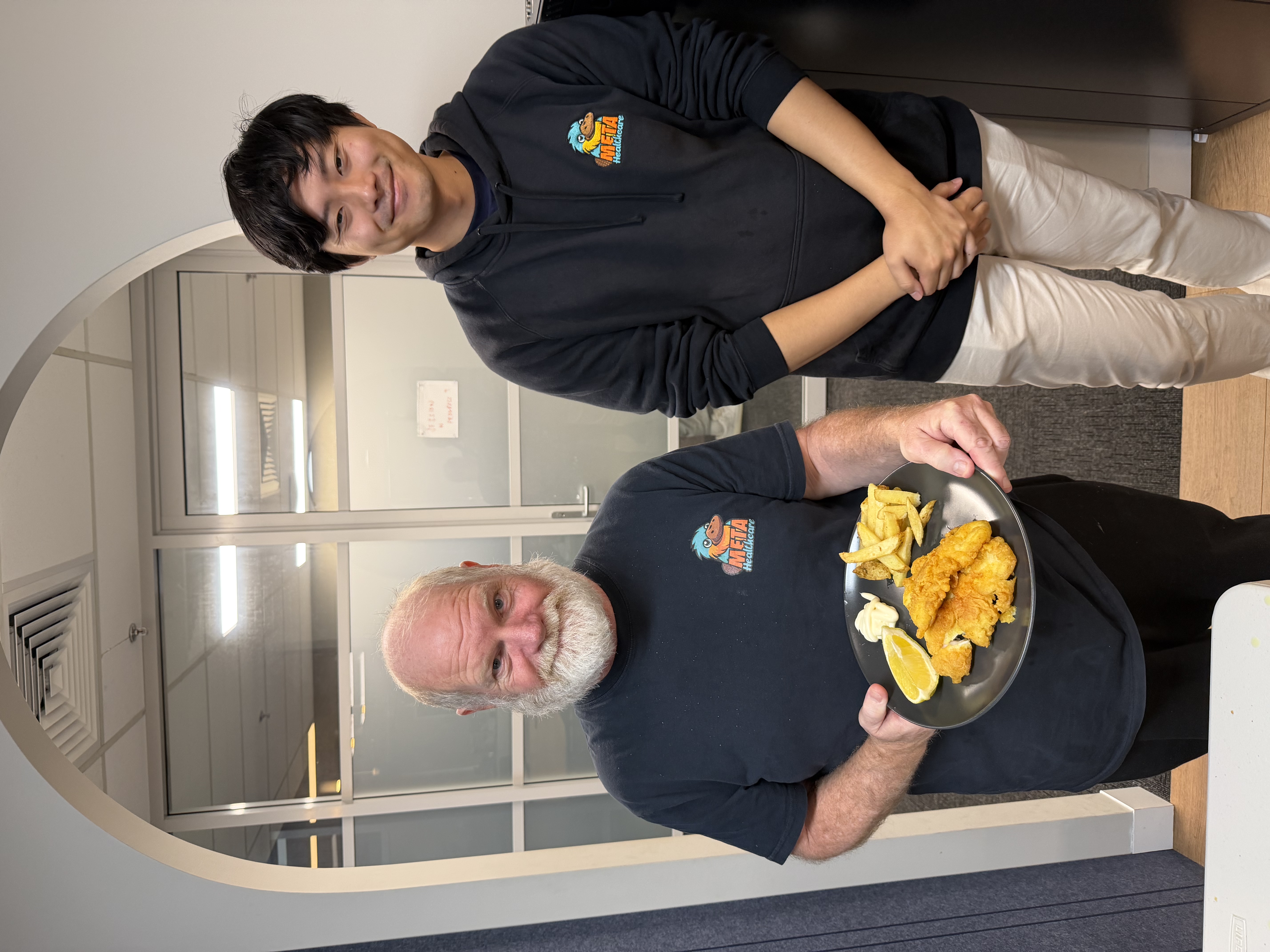 Breakfast Club at Meta Healthcare - Cooking with Peter